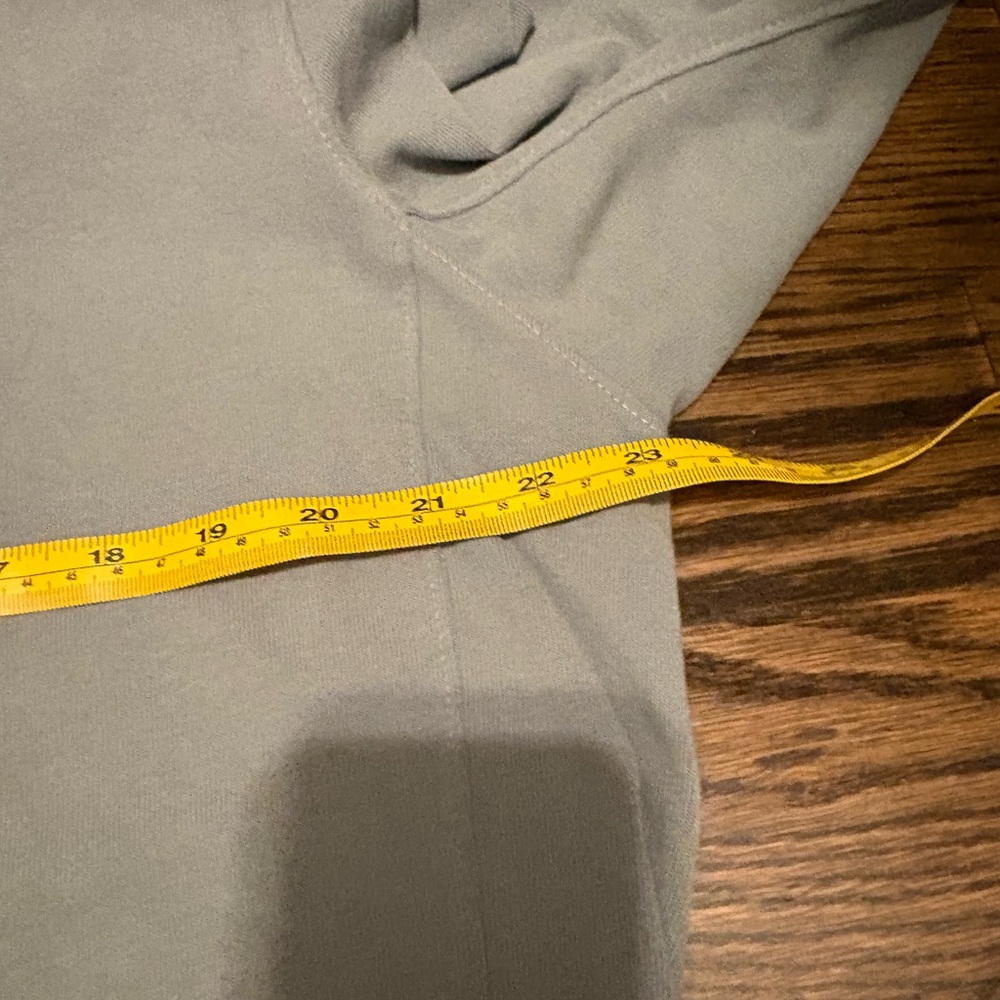 Pact Women’s Teal Quarter Zip-Up - Picture 4 of 6